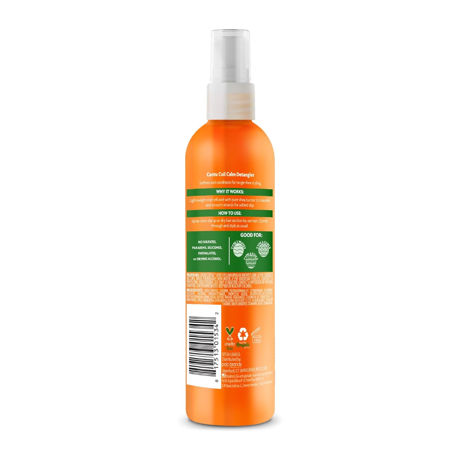 Démêlant Doux pour Boucles et Cheveux Texturés