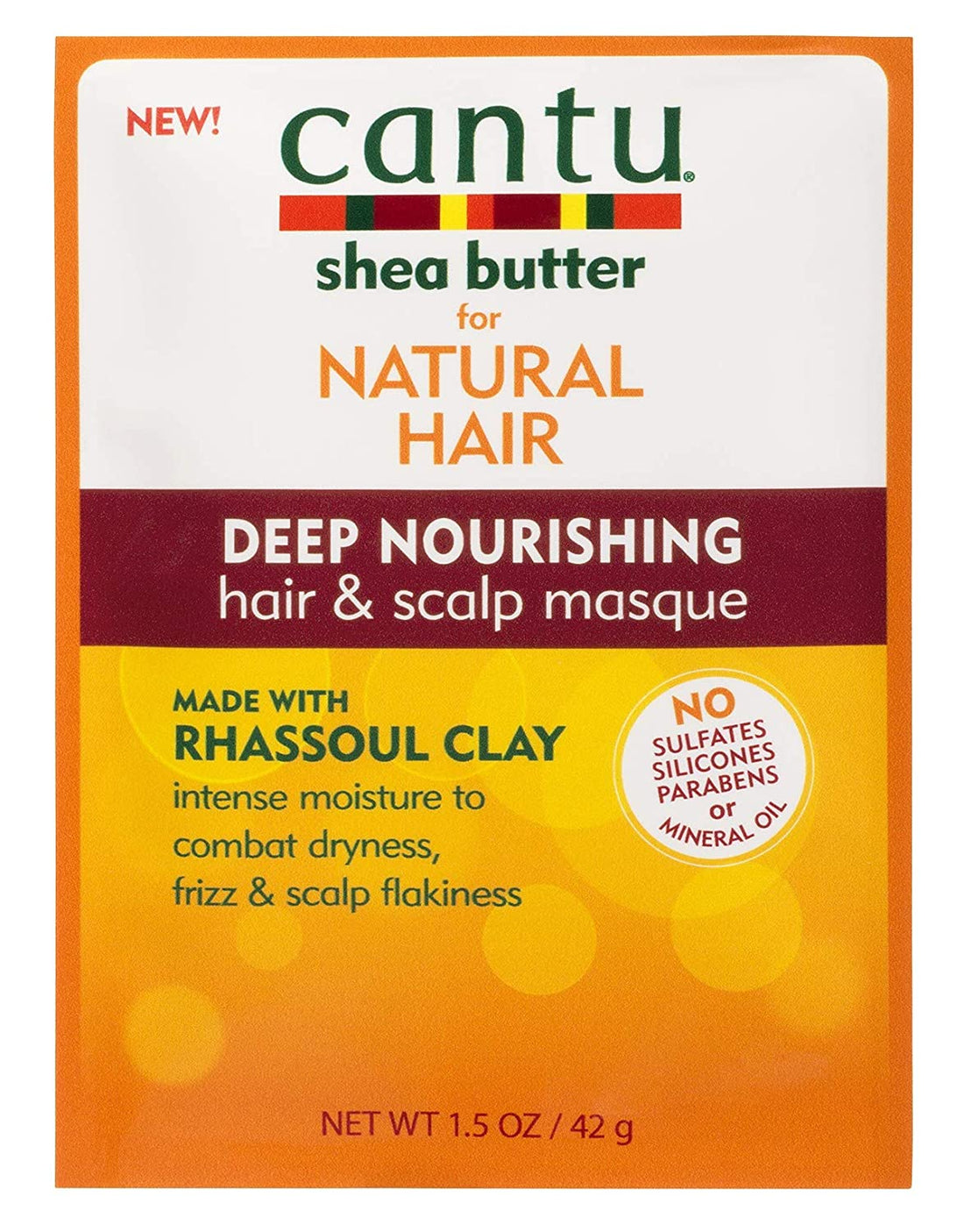 Masque nourrissant pour cheveux naturels au Rhassoul