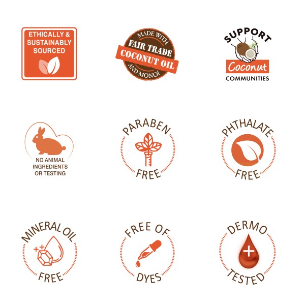 Crème pour les Mains Hydratante à la Noix de Coco