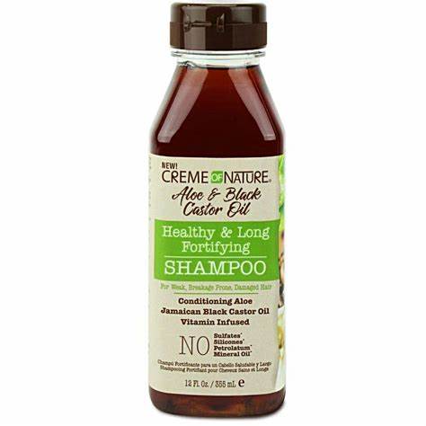 Aloe &amp; Black Castor Oil Shampoing
