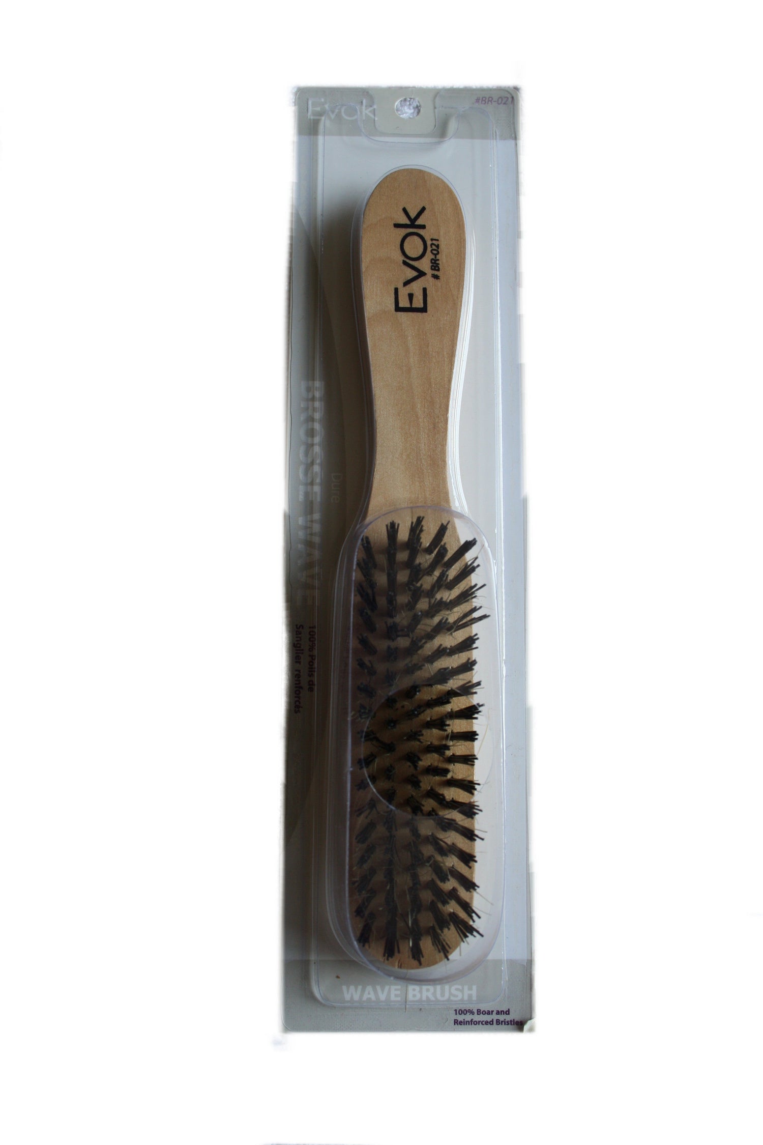 Brosse Wave Dure 100% Poils de Sanglier renforcés