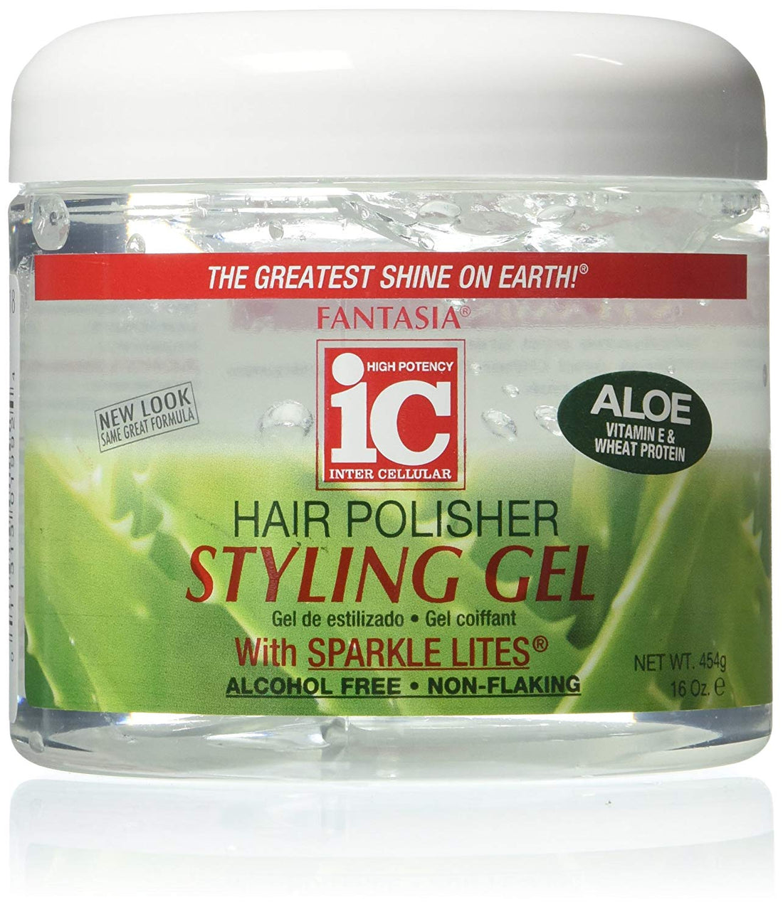 IC Fantasia Hair Polisher Styling Gel Aloe 454g