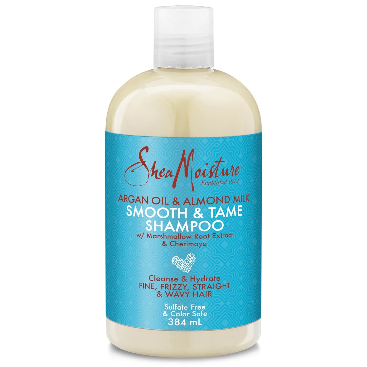 Shea Moisture Argan Oil &amp; Almond Milk Shampoo - Shampoing 384ml
