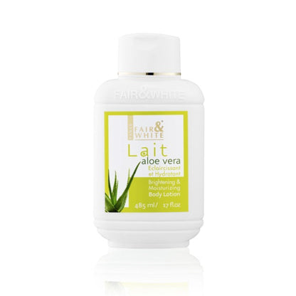 Lait Corporel Éclaircissant et Hydratant Aloe Vera