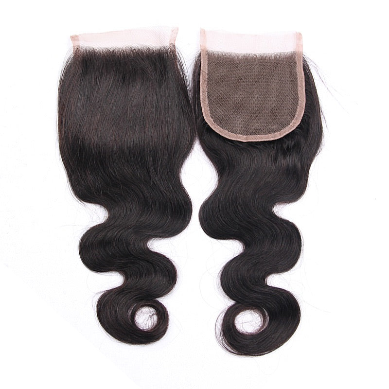 Full Lace Closure 4x4 Body Wave : Volume Naturel et Style Ondulé