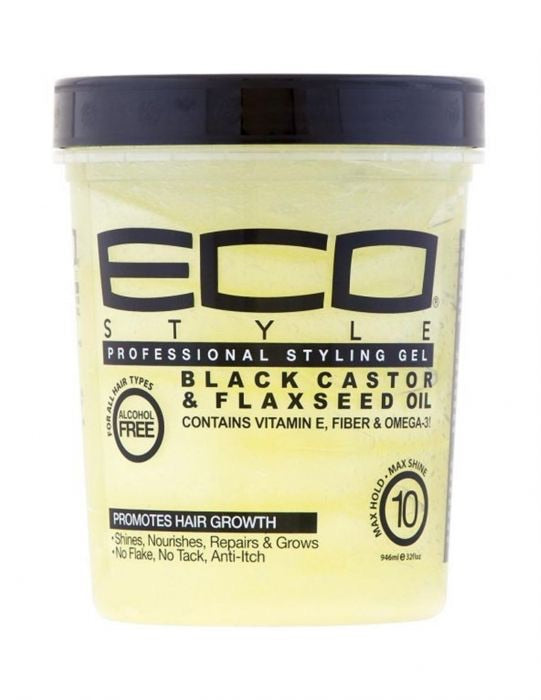 Styling Gel Black Castor Oil - Huile de Ricin Noire