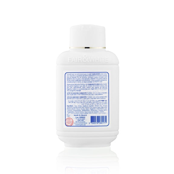 Lait éclaircissant