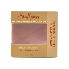Shea Moisture Bentonite Clay Shampoo Bar Manuka Honey &amp; Mafura Oil 128g