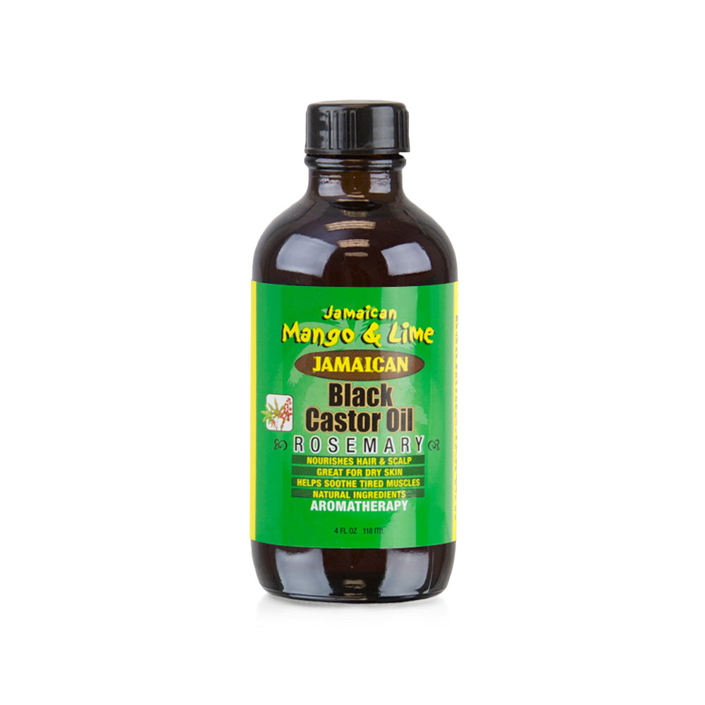 Huile de Ricin Noire Jamaicaine Romarin