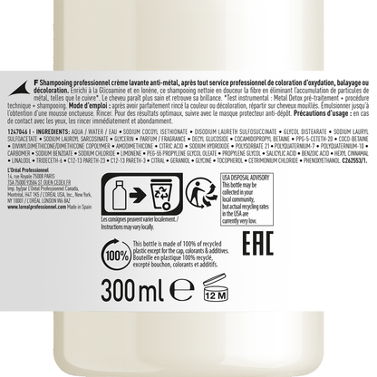 Serie Expert Metal Detox Shampoing