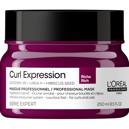 Serie Expert Curl Expression Masque Professionnel Riche Hydratant Intensif