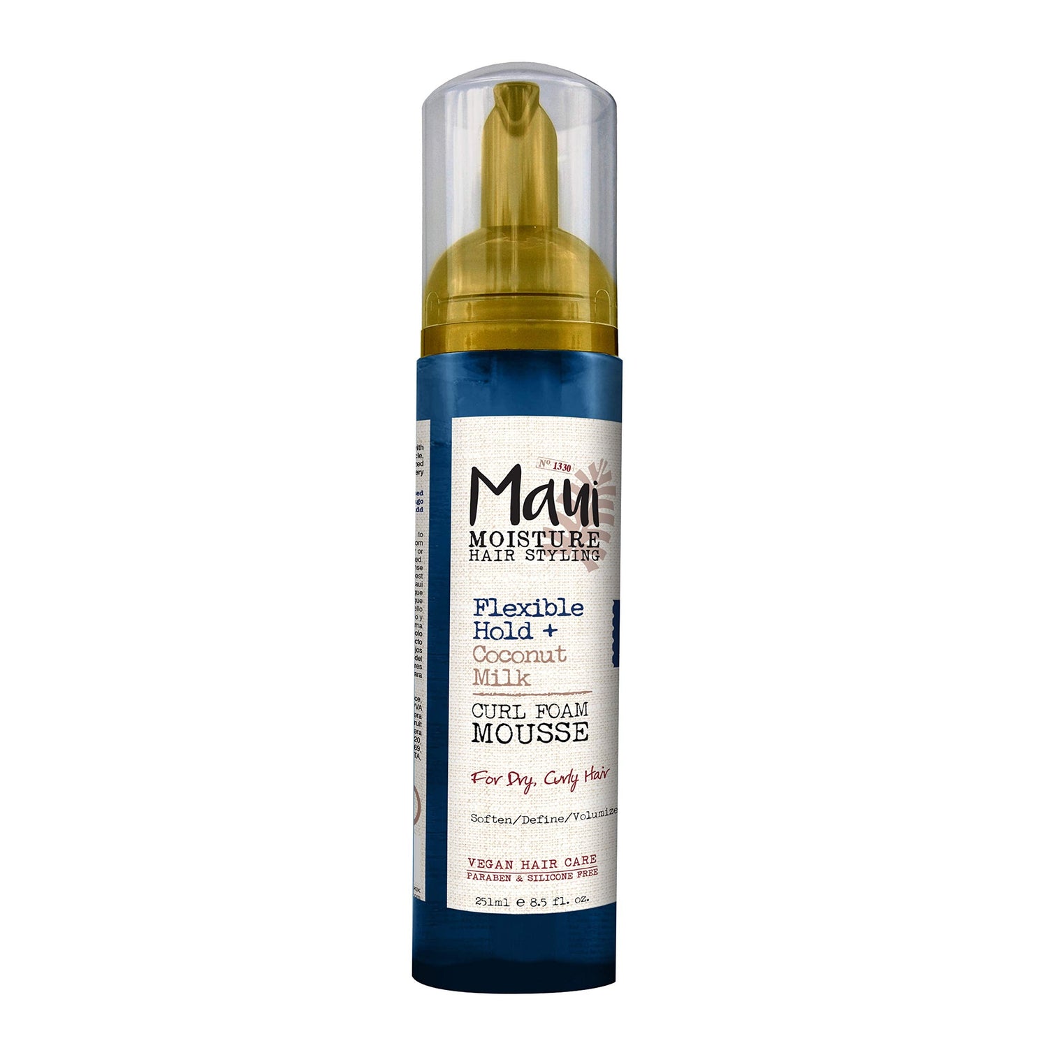 Nourish &amp; Moisture Coconut Milk Curl Foam Mousse