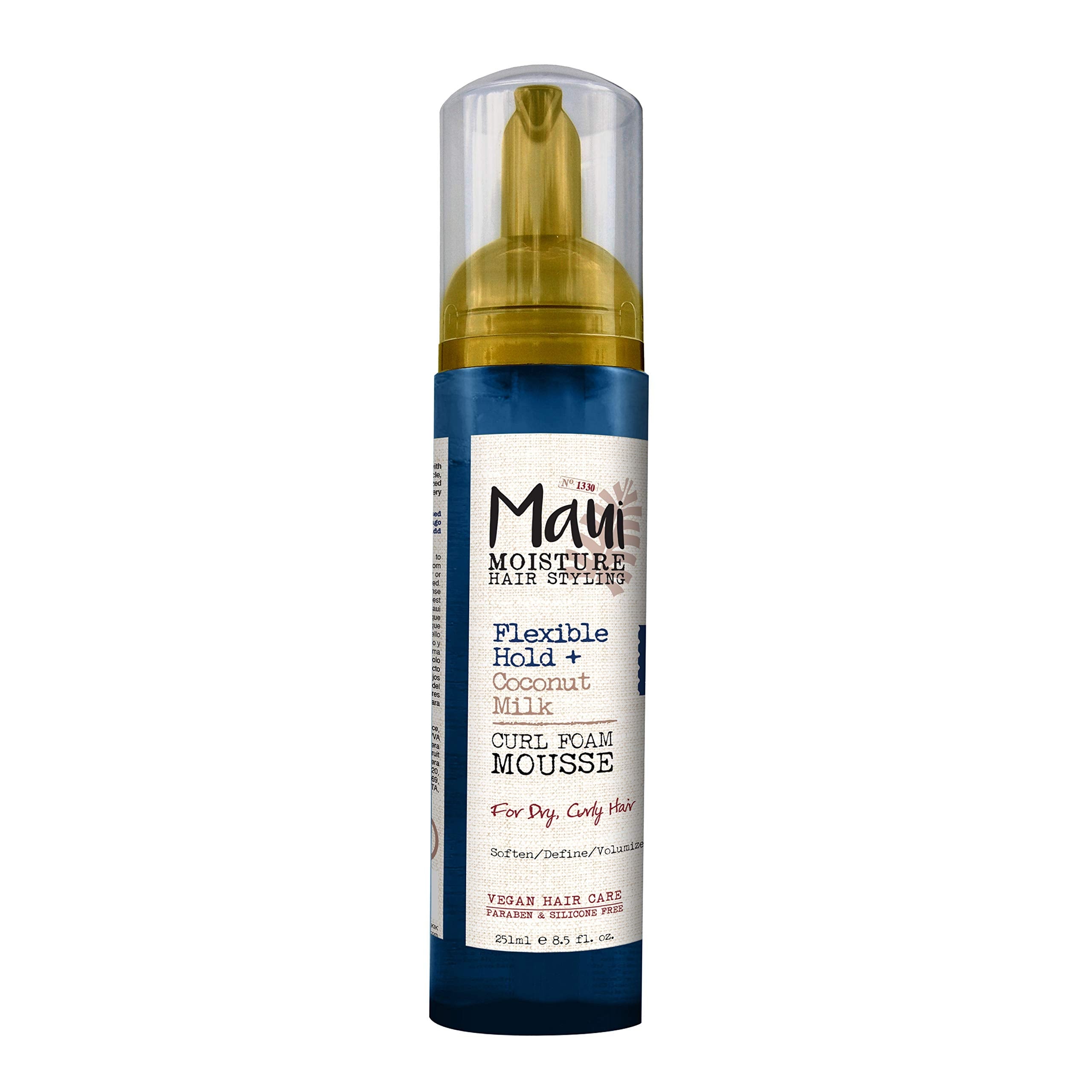 Nourish &amp; Moisture Coconut Milk Curl Foam Mousse