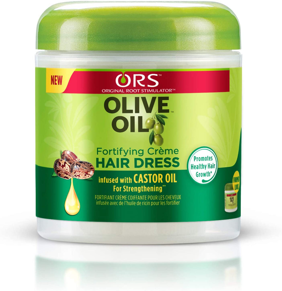 Organic Root Stimulator Olive Oil Creme Hair Dress - Crème de cheveux 170 g