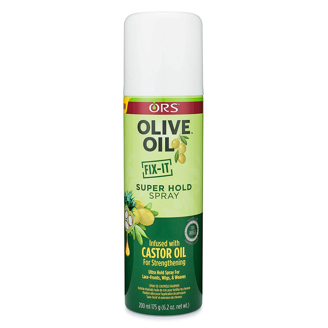 Fixation Super Forte Olive et Huile de Ricin