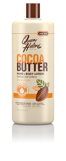 Queen Helene Cocoa Butter Hand and Body Lotion - Lait Beurre De Cacao Mains et Corps 907g