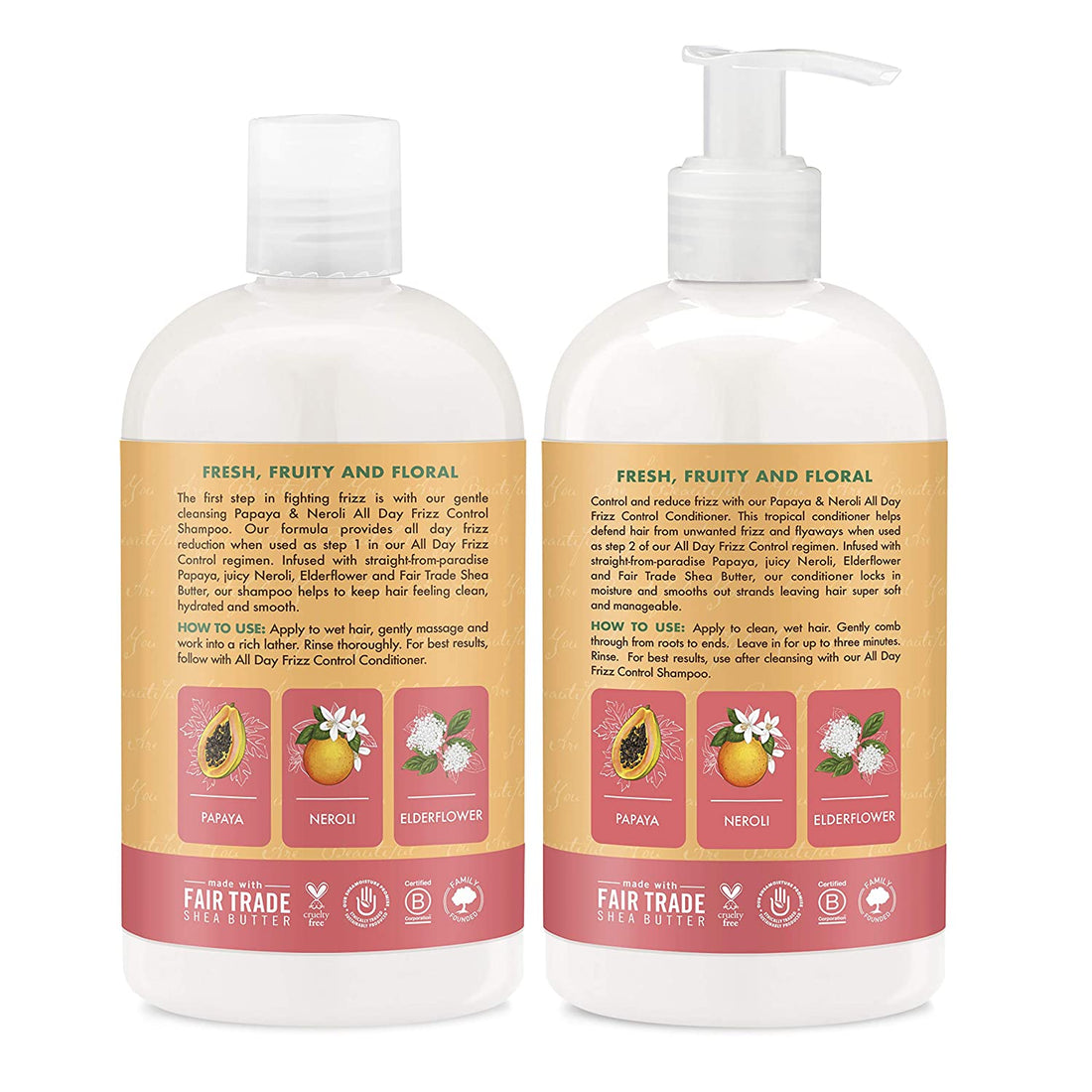 Pack Papaye &amp; Néroli Shampoing et Après Shampoing