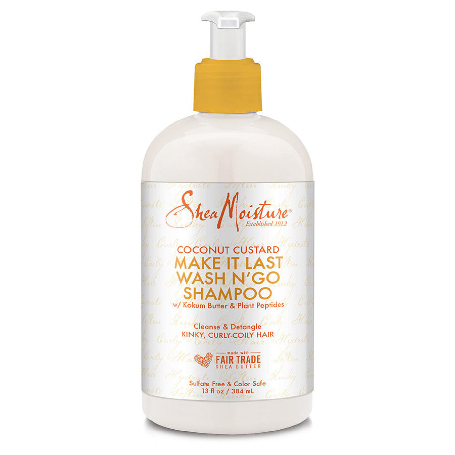 Shea Moisture Coconut Custard Make It Last Wash N&