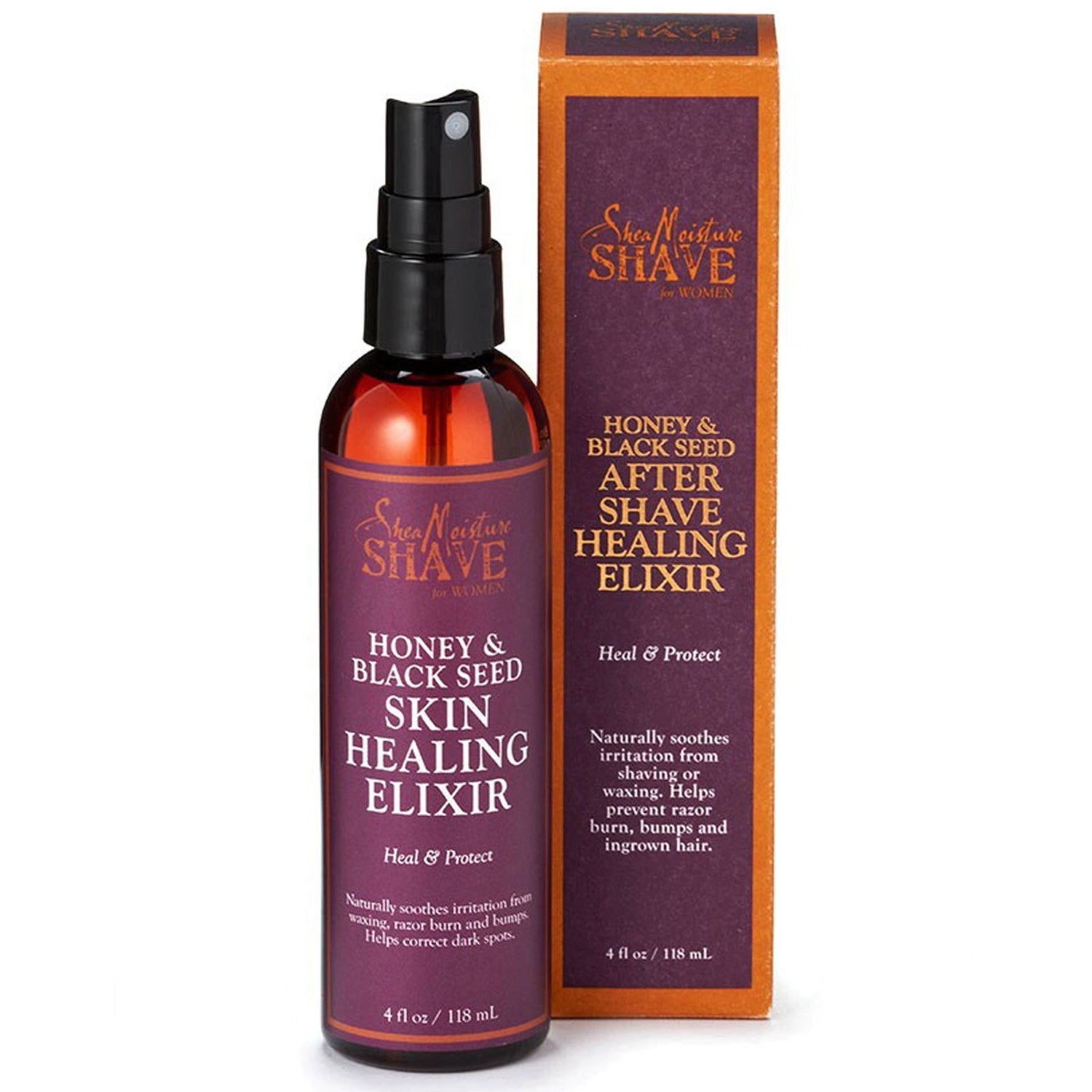 Shea Moisture Rasage Pour Femmes, Elixir Apaisant Après Rasage Miel &amp; cumin noire