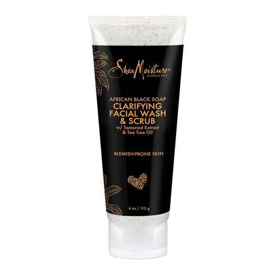 Nettoyant Gommage Visage Savon Noir