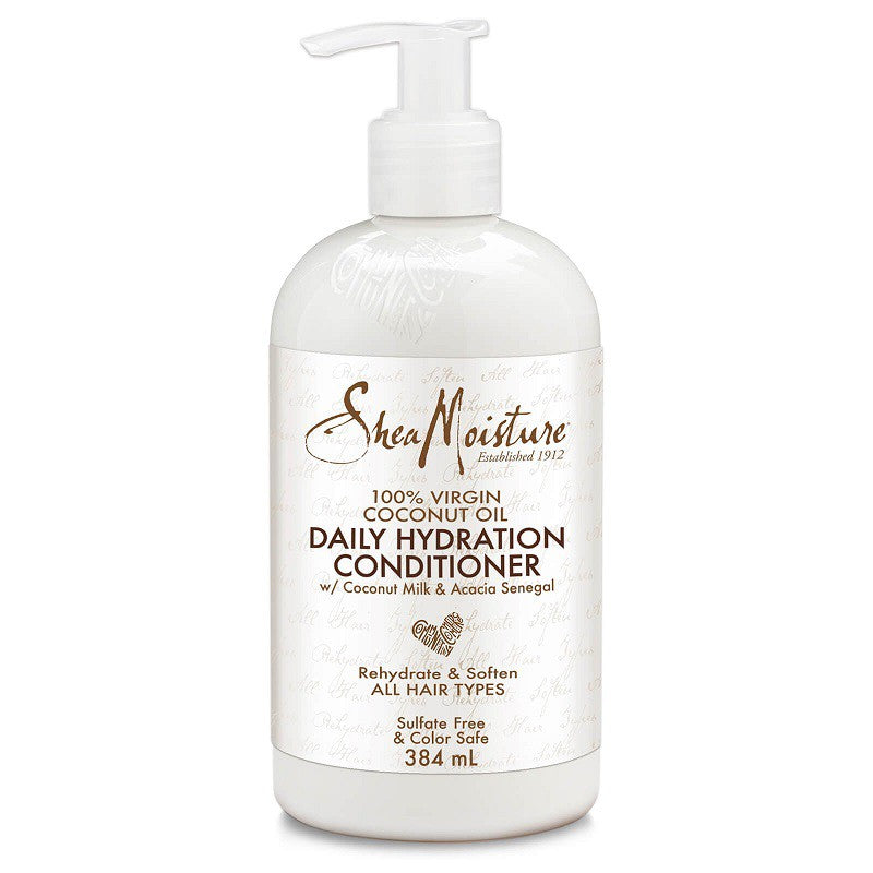 Shea Moisture Virgin Coconut Daily Hydration Conditioner - Après-Shampoing Hydratant 384 ml