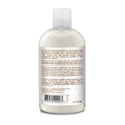 Shea Moisture Virgin Coconut Daily Hydration Shampoo - Shampoing Hydratant 384 ml