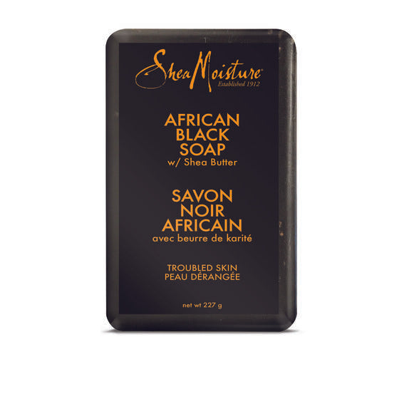 Shea Moisture African Black Soap - Savon noir 230 g