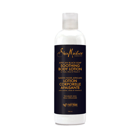 Shea Moisture African Black Soap Body Lotion - Lait Corporels 369g