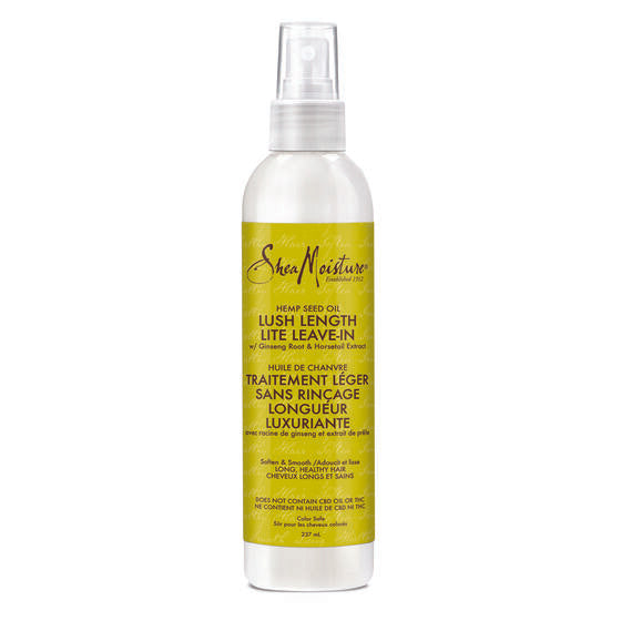 Shea Moisture Hemp Seed Oil Lush Length Lite Leave-in - Crème Sans Rinçage 237ml