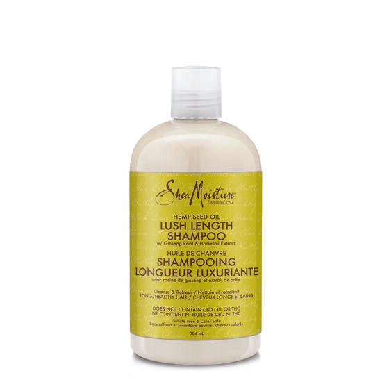Shea Moisture Hemp Seed Oil Lush Lenth Shampoo 384ml