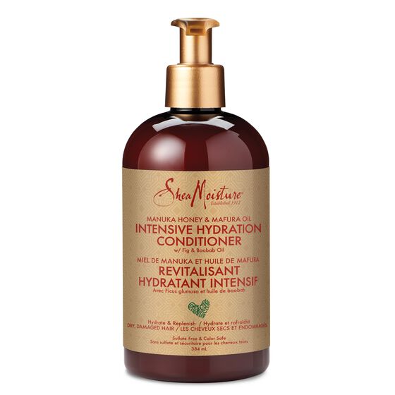 Shea Moisture Manuka Honey &amp; Mafura Oil Intensive Hydration Conditioner - Après-Shampoing 384 ml