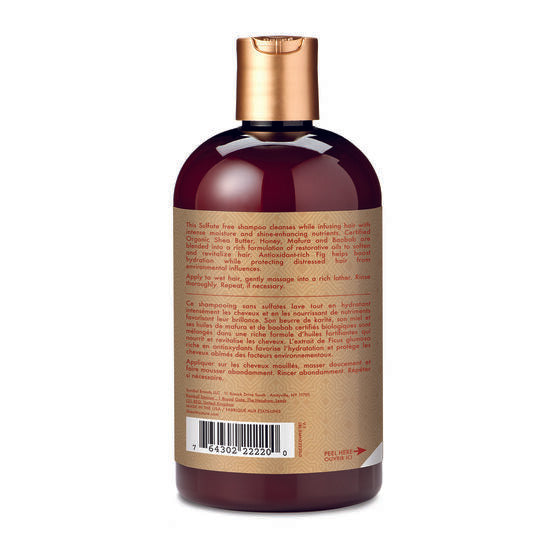 Shea Moisture Manuka Honey &amp; Mafura Oil Intensive Hydration Shampoo - Shampoing 384 ml