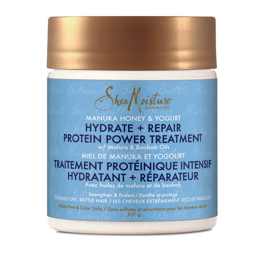 Shea Moisture Manuka Honey &amp; Yogurt Hydrate + Repair Protein Power Treatment 227g