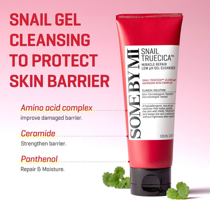 Snail Truecica Miracle Repair Low pH Gel Cleanser